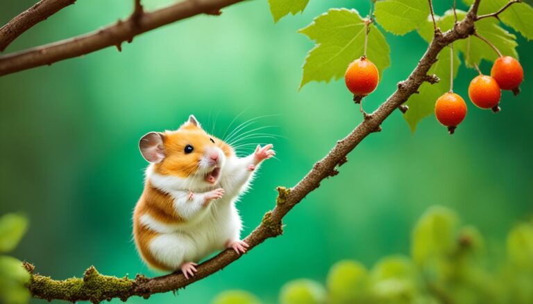 Hamster Maulbeeren